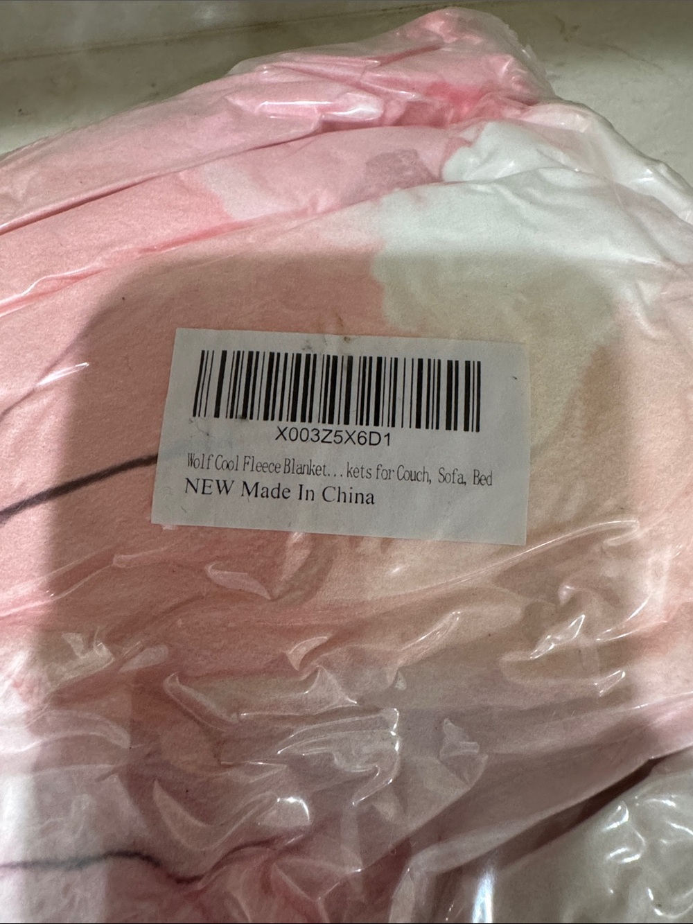 Pink Fleece Throw Blanket - Soft Cozy Comfort